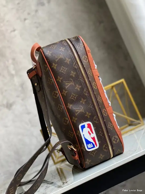 Fake Louis Bags SHOE BOX LOUIS VUITTON LVXNBA BACKPACK 0707